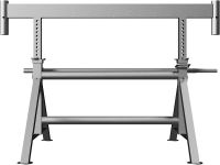 (obrázek pro) Klikou nastavitelná stavební koza K1200, š 120 cm, V1, zinkovaná