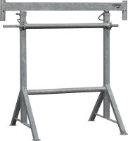 (obrázek pro) Klikou nastavitelná stavební koza K1200, š 120 cm, V1, zinkovaná