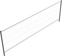(obrázek pro) Mobilní oplocení Profi, základní díl, 300x120 cm