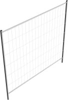 (obrázek pro) Mobilní oplocení Profi, vyrovnávací díl bez háků a ok, 220x200 cm