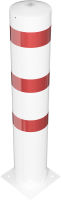 (obrázek pro) Sloupek 273 mm, celk. v. 150 cm, na patku, lakovaný