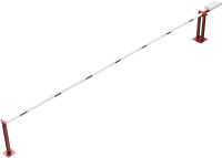 (obrázek pro) Závora s protizávažím, průjezd 700 cm, výška 95 cm, pro visací zámek