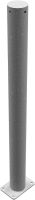 (obrázek pro) Ocelový sloupek pr. 76 mm, v. 140 cm, na patku, pozink