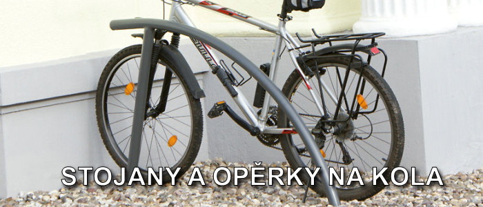 Stojany a opěrky na kola