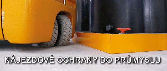 Nájezdové ochrany strojů a zařízení