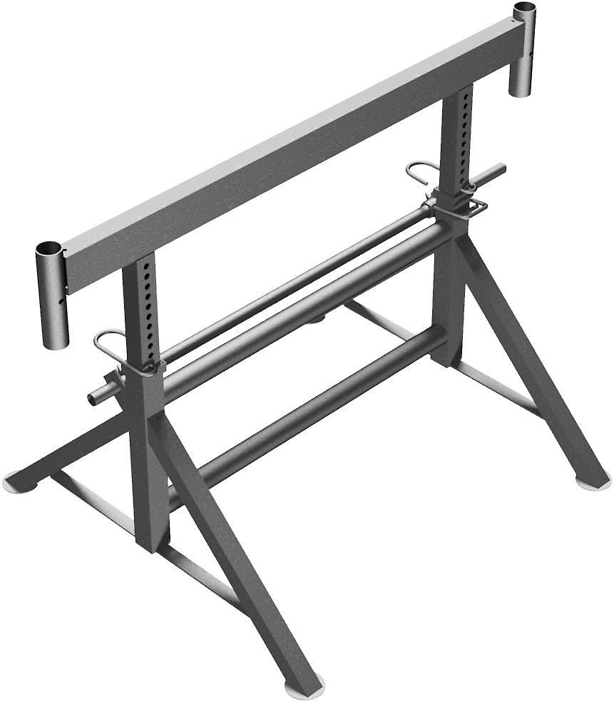 (obrázek pro) Klikou nastavitelná stavební koza K1200, š 120 cm, V1, zinkovaná