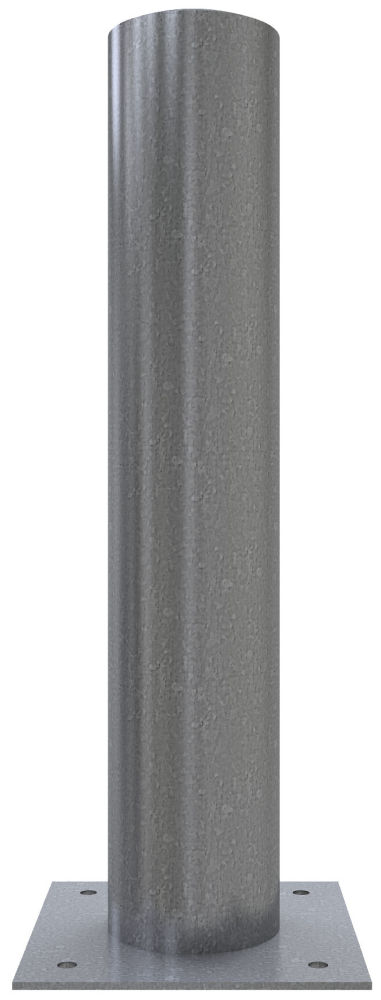 (obrázek pro) Sloupek 193 mm, v. 100 cm, na patku, pozink
