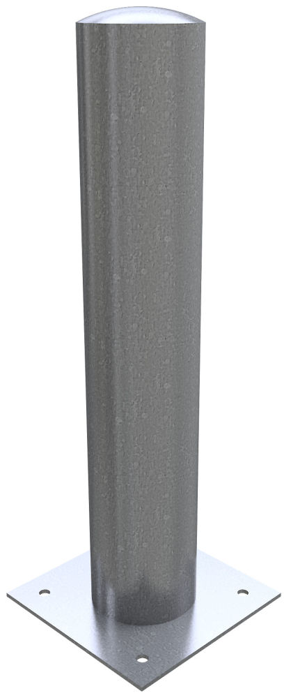 (obrázek pro) Sloupek 193 mm, v. 100 cm, na patku, pozink