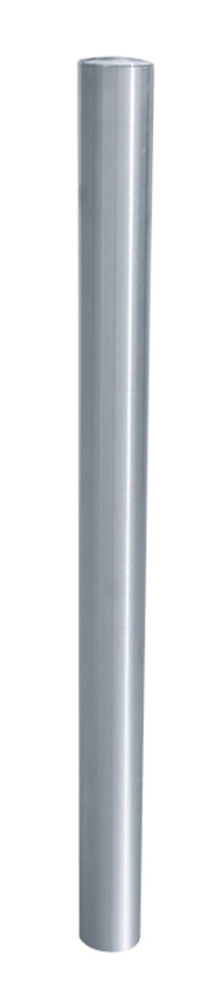 (obrázek pro) Nerezový sklopný sloupek 76 mm bez ozdoby, v. 90 cm, na patku, trojhranný klíč