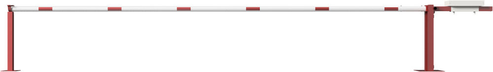 (obrázek pro) Závora s protizávažím, průjezd 600 cm, výška 95 cm, pro visací zámek