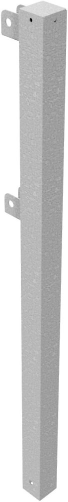 (obrázek pro) Koncový sloupek 70x70 mm, v. 1,0 m, do betonu, pozink