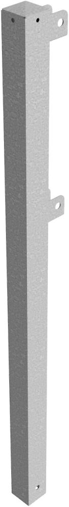 (obrázek pro) Koncový sloupek 70x70 mm, v. 1,0 m, do betonu, pozink