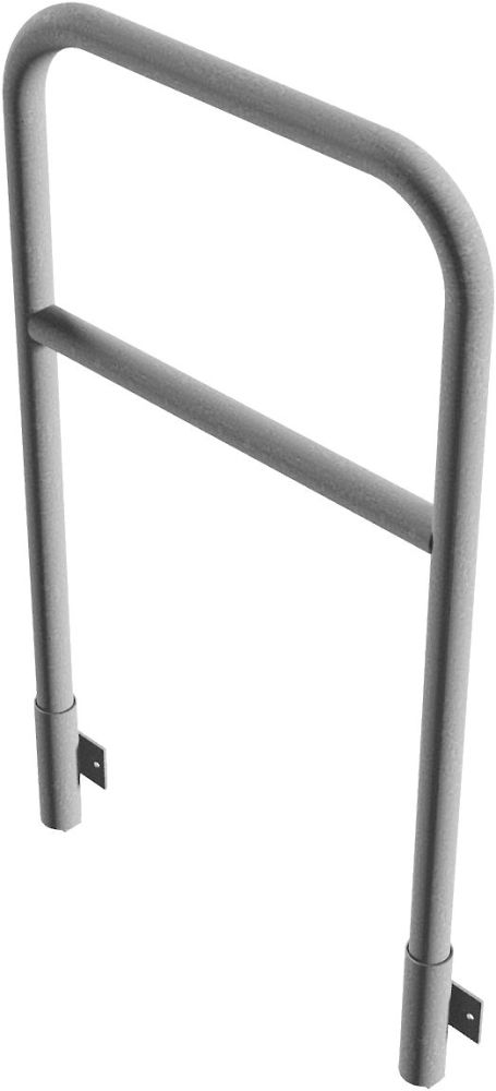 (obrázek pro) Oblouk s příčkou 70x100 cm, montáž na zeď, pr. 48 mm, pozink