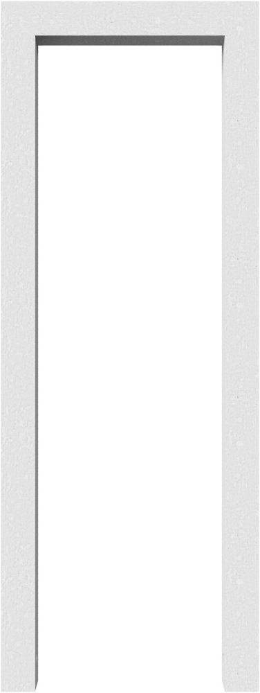 (obrázek pro) Opěrná hrazda na kola 60x60 mm, 45x120 cm, do betonu, pozink