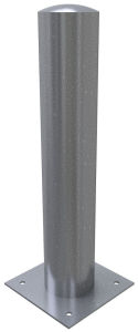 (obrázek pro) Sloupek 193 mm, v. 100 cm, na patku, pozink