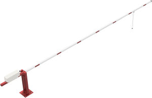 (obrázek pro) Závora s protizávažím T, průjezd 700 cm, výška 95 cm, pro visací zámek
