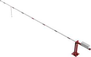 (obrázek pro) Závora s protizávažím T, průjezd 700 cm, výška 95 cm, cyl. zámek